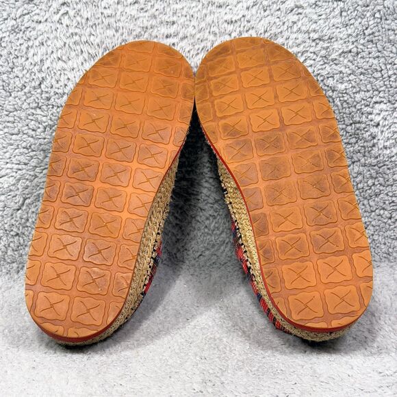 Twisted X Driving Moc Womens Size 9 Loafers Shoes Weave Red Multi WCL0008 - Picture 8 of 9
